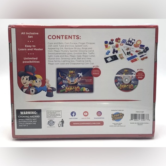 MEGA MAGIC COLLECTION Learn and Climb Perform & Master 100+ Mind Blowing Tricks - Picture 5 of 8